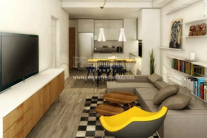 One of the apartments in Evinpark Kadikoy