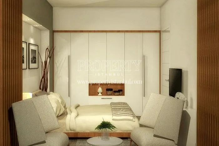 Small master bedroom in Evinpark Kadikoy