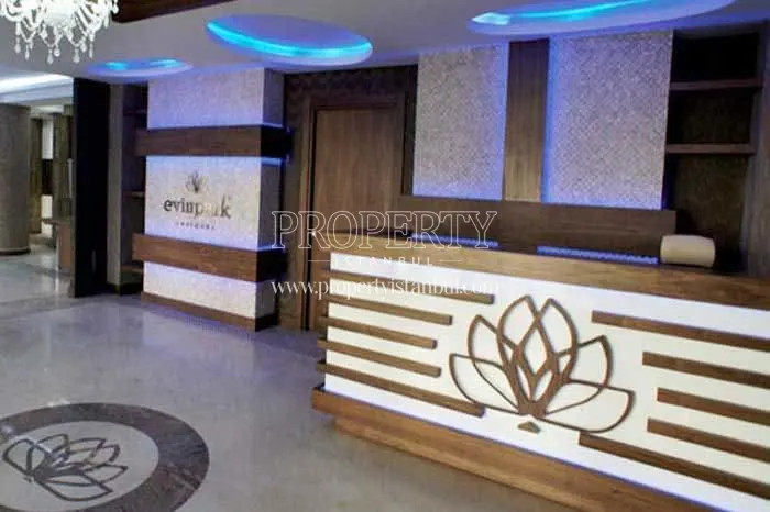 The reception of Evinpark Rezidans Atasehir