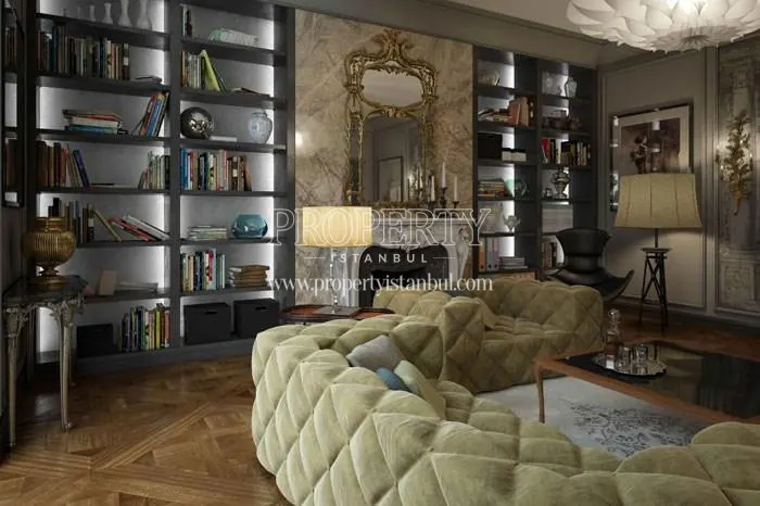 Luxury living room in Evviva Nirvana