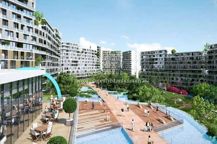 Landscape areas in Exen Istanbul