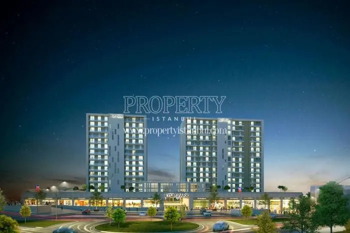Eyup Park project at night