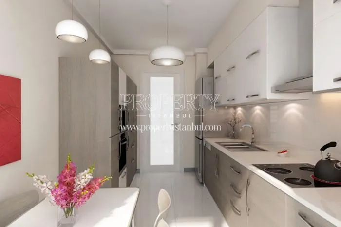 One of the kitchens in F. Ayanoglu Residence