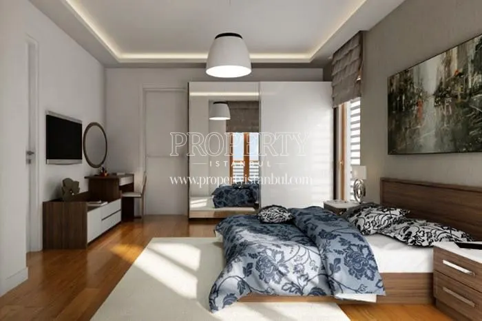 One of the bedrooms in F. Ayanoglu Residence