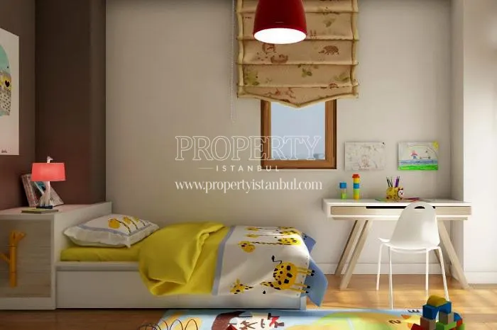 One of the bedrooms in F. Ayanoglu Residence