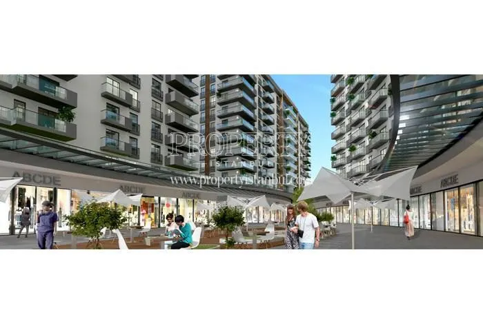 The shopping center in the Farilya Asia project