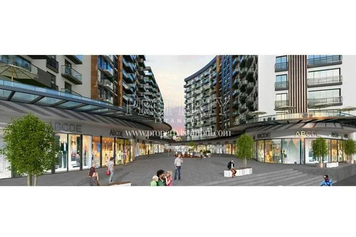 The shopping center in the Farilya Asia complex