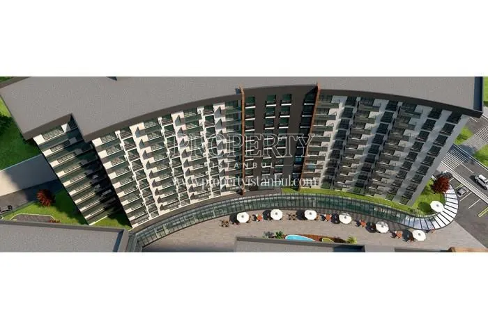 One of the Farilya Asia buildings from above
