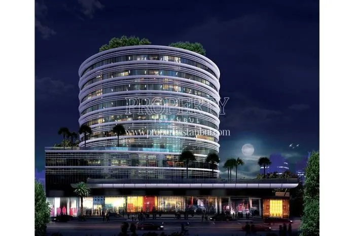 Fera Business Umraniye project at night