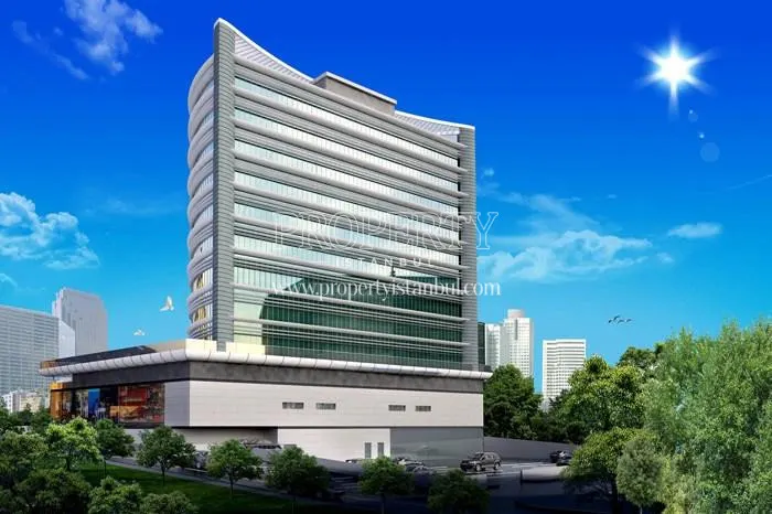 The back side of the Fera Business Umraniye building