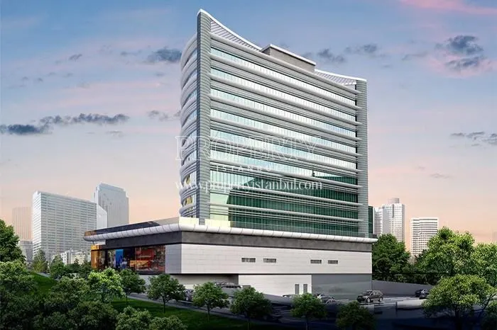 The back side of the Fera Business Umraniye building