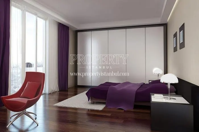 One of the master bedrooms in Fera Life Kartal