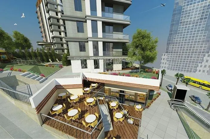 The cafe in Fera Life Kartal