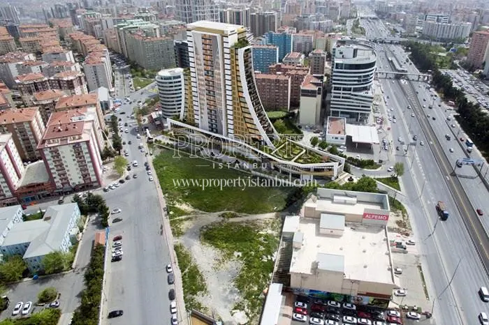 E5 view with the Ferah Residence project