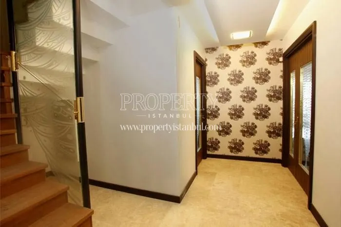 One of the duplex apartments in Feronia Evleri