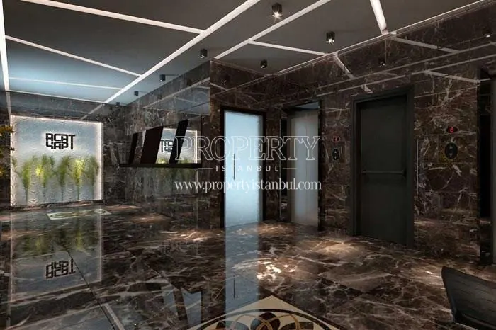The interior of the Finans Evleri building