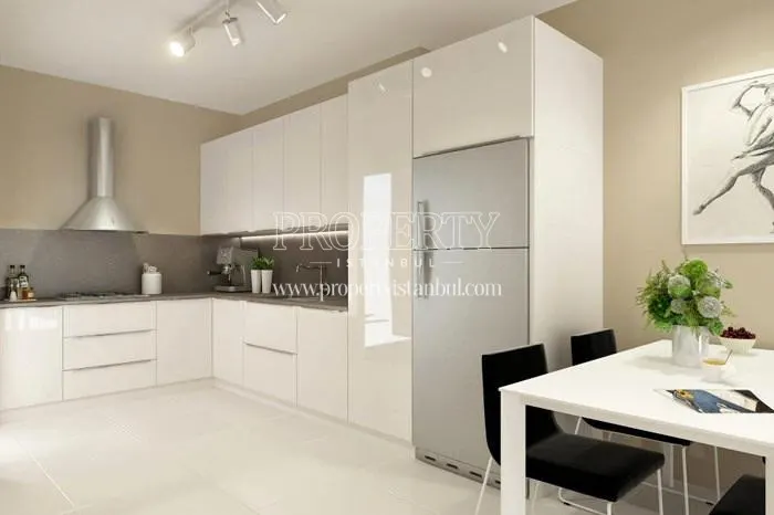 One of the kitchens in FlamingoBlu Mimarsinan