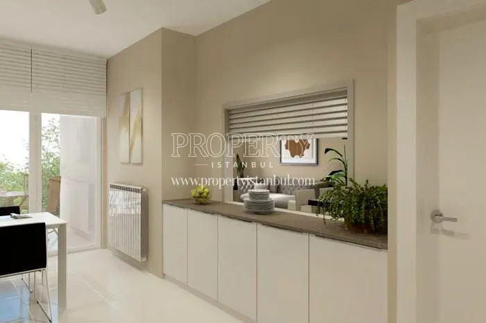 One of the kitchens in FlamingoBlu Mimarsinan