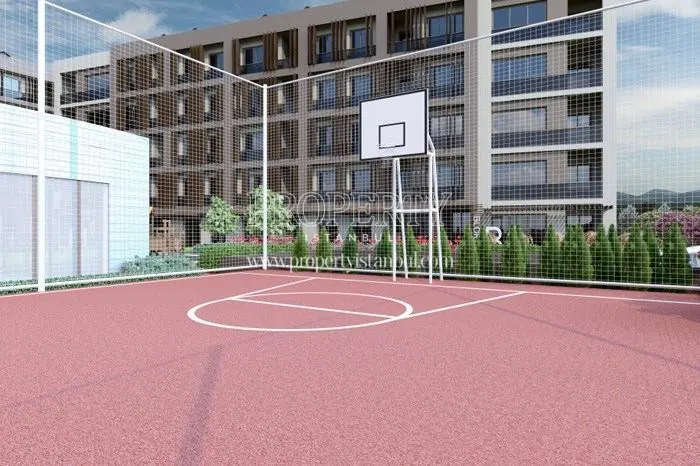 Basketball court in FlamingoBlu Mimarsinan