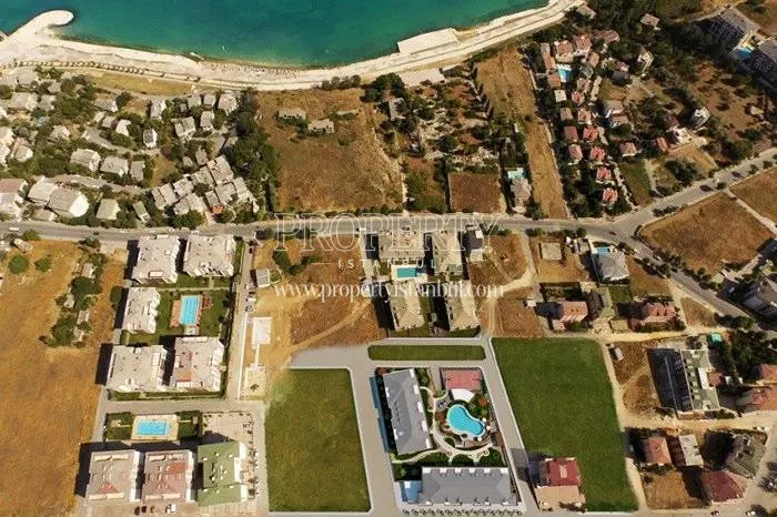 The panoramic view of the FlamingoBlu Mimarsinan project