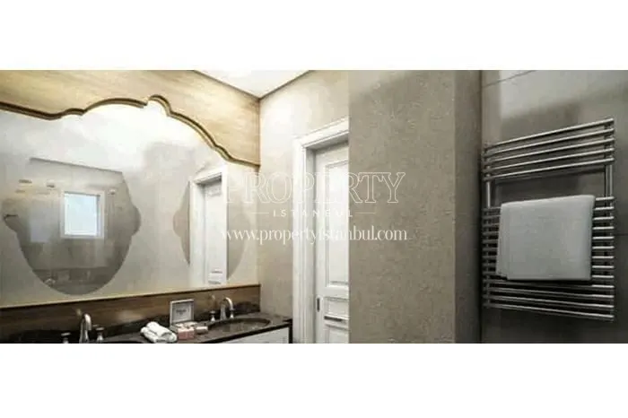 One of the bathrooms in Florist Florya