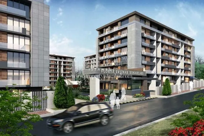 The entrance of Florya Eksinar Konaklari