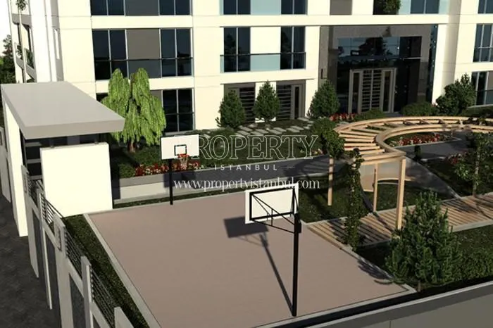 Basketball court in For Istanbul