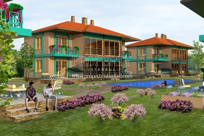 The inside of the Forest Ville Sile compound