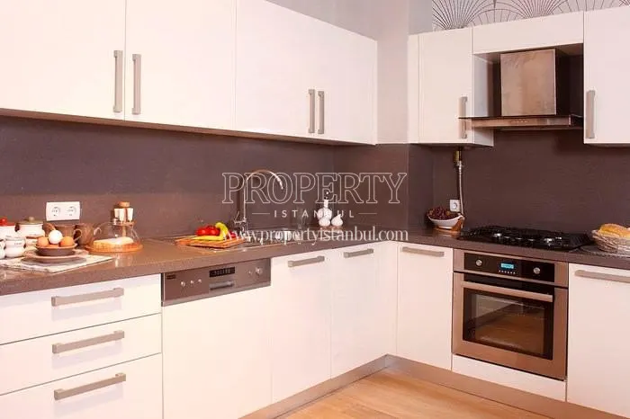 One of the kitchens in Foresta Sariyer