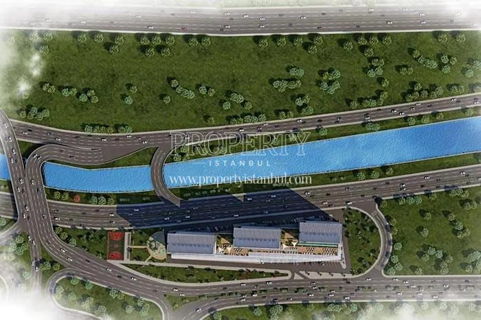 Canal project passing near the Fortis Istanbul project