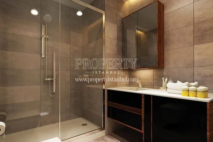 One of the bathrooms in Fortis Istanbul