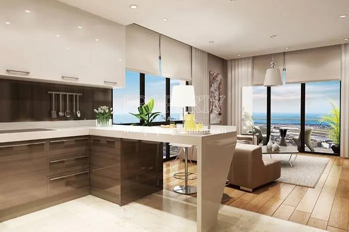 One of the apartments in Fortis Istanbul