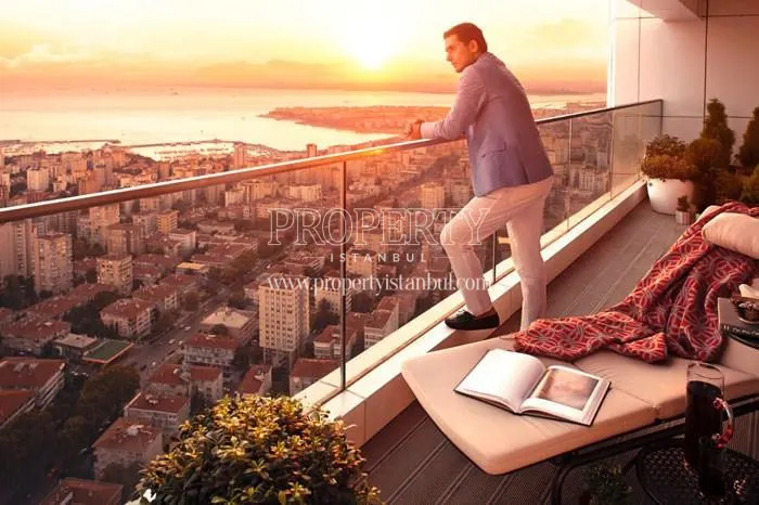 Fantastic sea and sunset view from Four Winds Residence