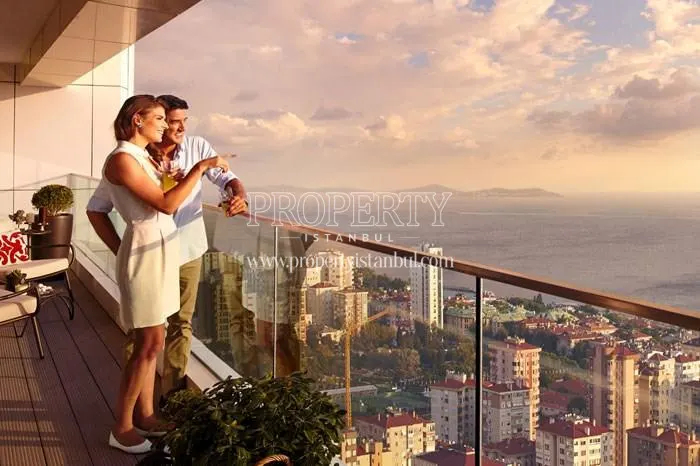 The sea view from the Four Winds Residence homes