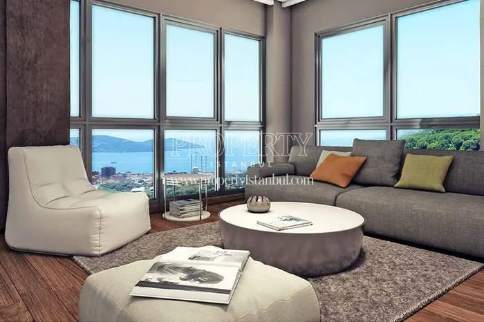 One of the living rooms in Fullada Maltepe