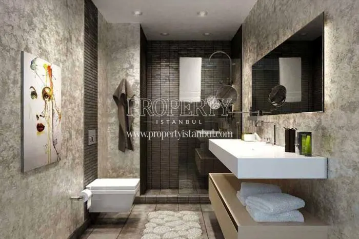 One of the bathrooms in Fullada Maltepe