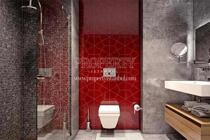 One of the bathrooms in Fullada Maltepe