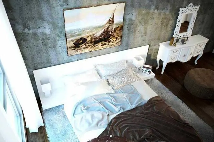 One of the bedrooms in Fullada Maltepe