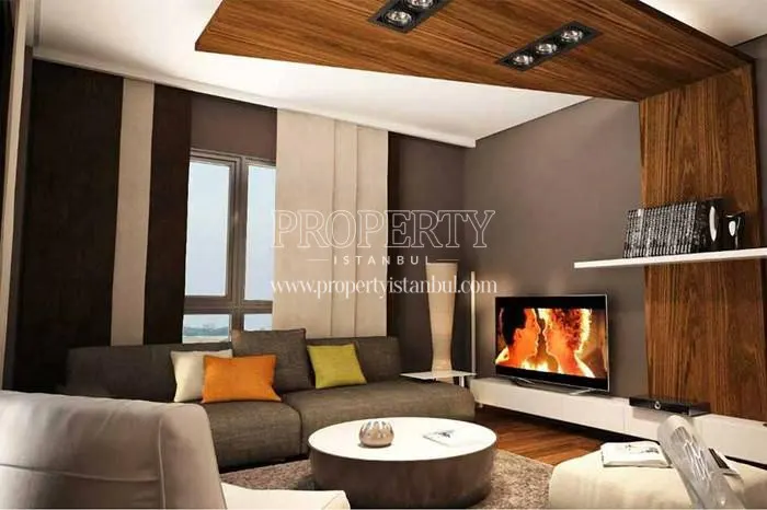 One of the living rooms in Fullada Maltepe