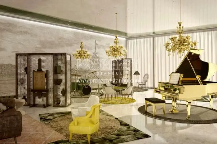 Music room in G-YOO Inspired by Starck