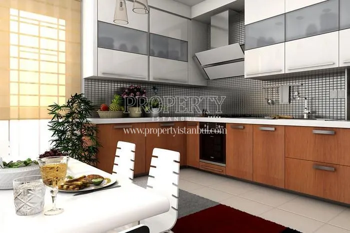 One of the kitchens in Garden Hill Bahcelievler