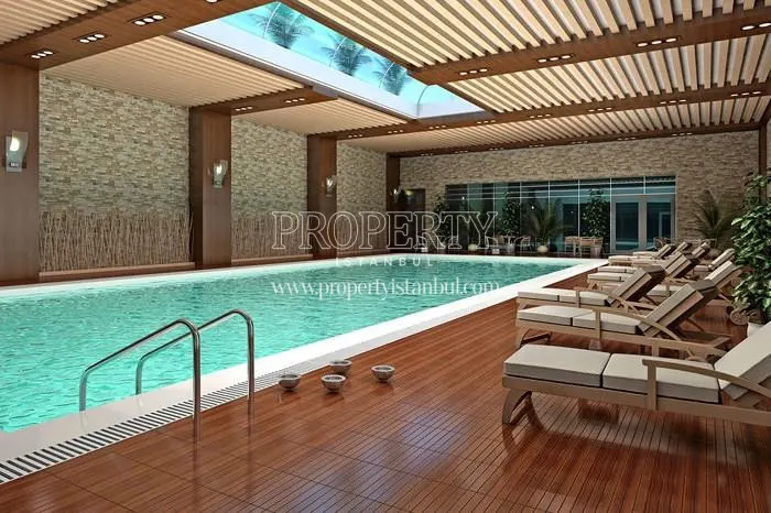 The indoor swimming pool of Garden Hill Bahcelievler