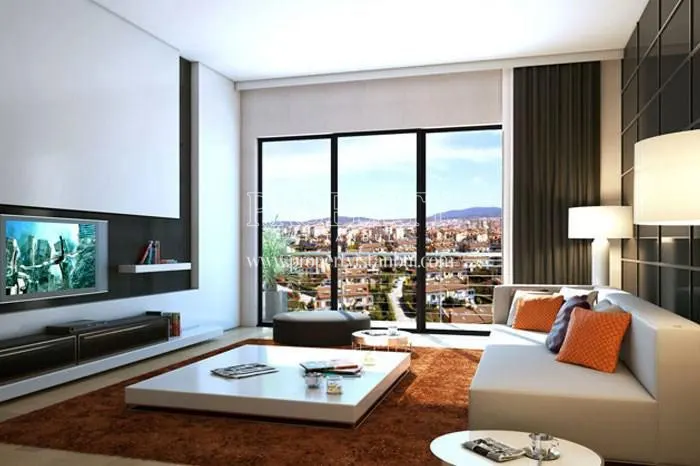 The living room with the sea view in Glow 3