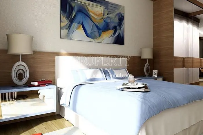 One of the master bedrooms in Gokdeniz Kartal