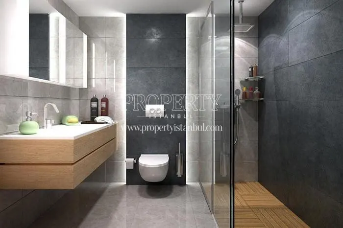 One of the bathrooms in Gokdeniz Kartal