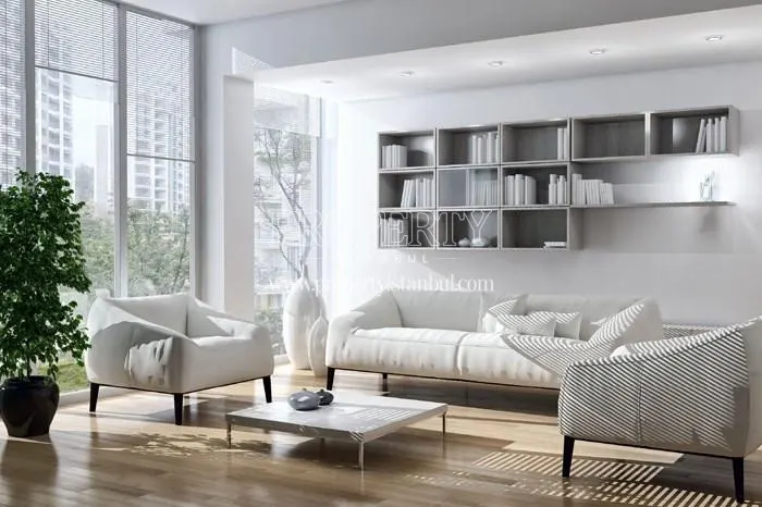 The white living room in Goksu Bag Konaklari