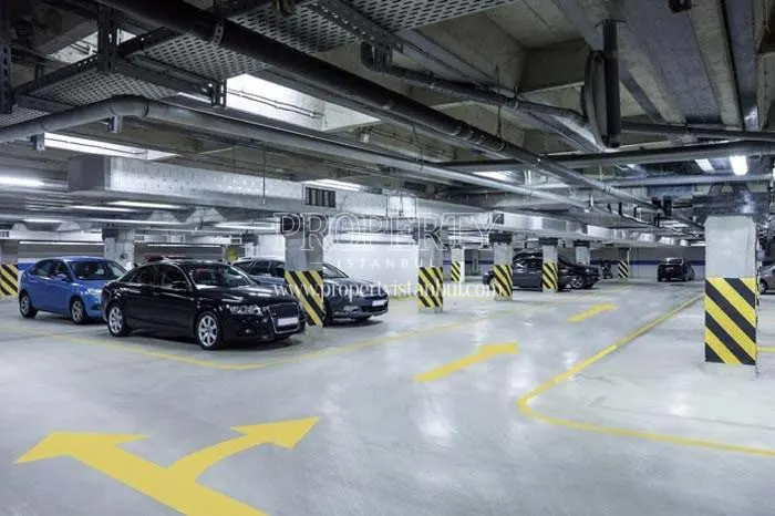 Parking garage in Goksu Tower