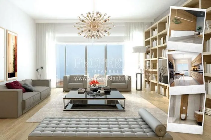 One of the living rooms in Gol Panorama Evleri