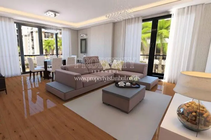 One of the living rooms in Gold Life Tuzla