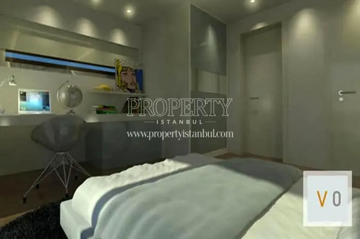 One of the bedrooms in the Golmahal project